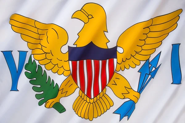 Flag of the United States Virgin Islands — Stock Photo, Image