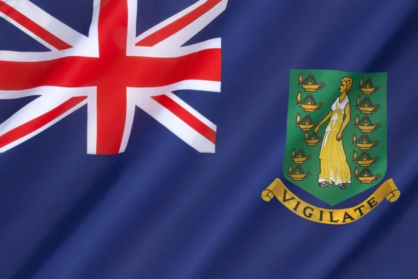 Flag of the British Virgin Islands — Stock Photo, Image