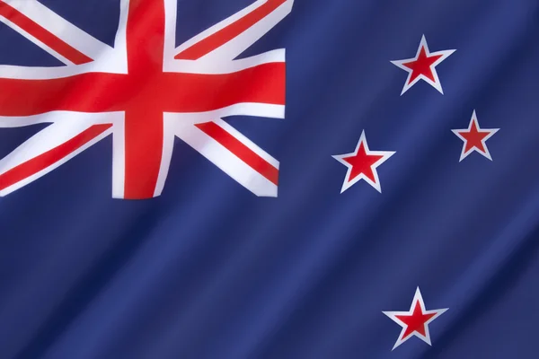 Bandeira da Nova Zelândia — Fotografia de Stock