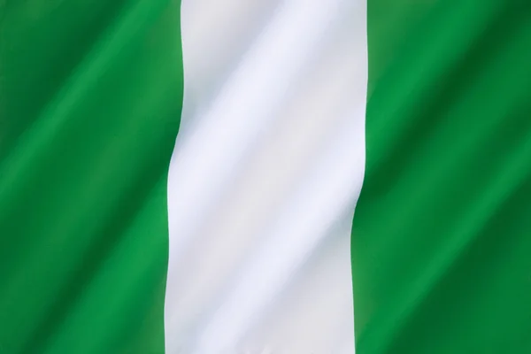 Nijerya Bayrağı — Stok fotoğraf