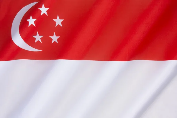 싱가포르의 국기 — 스톡 사진