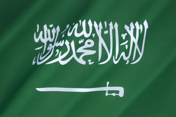 Flag of Saudi Arabia — Stock Photo, Image