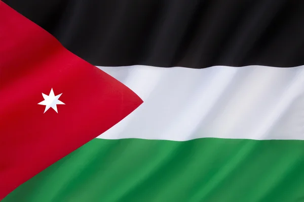 Flag of Jordan — Stock Photo, Image