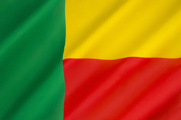 Flag of Benin — Stock Photo, Image
