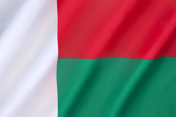 Flag of Madagascar — Stock Photo, Image