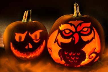 Halloween - Spooky Pumpkins clipart