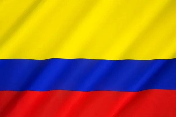 Vlag van Colombia — Stockfoto