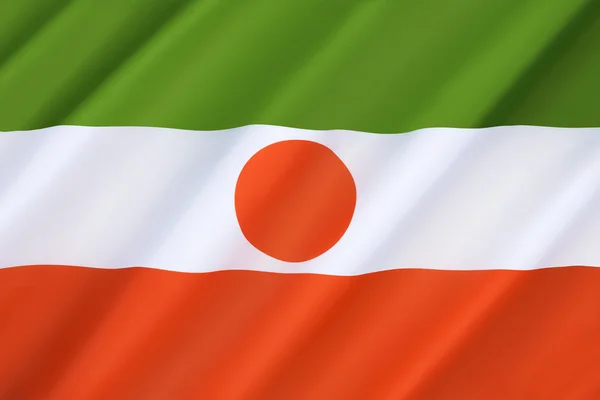 Bandeira de niger — Fotografia de Stock