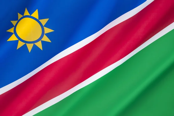 Bandiera di namibia — Foto Stock