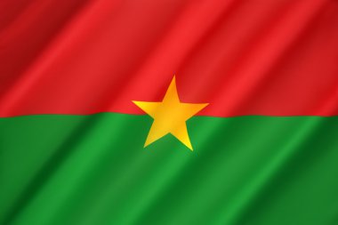 Burkina Faso Bayrağı