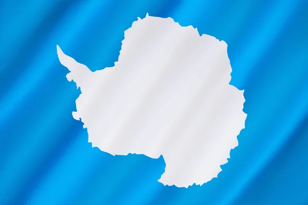 Vlag van antarctica — Stockfoto