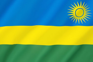 Ruanda Cumhuriyeti bayrağı