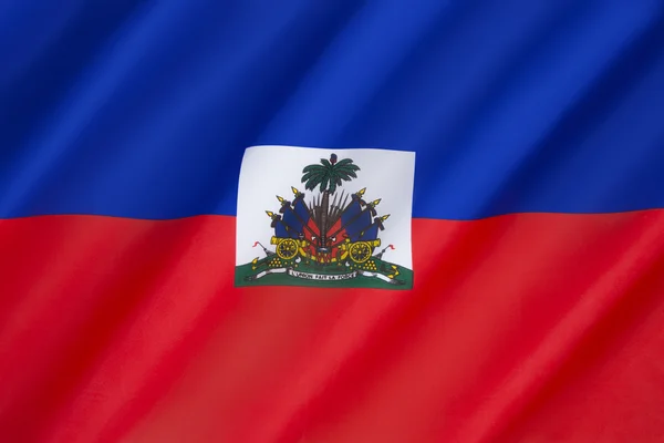 Bandera de Haiti — Foto de Stock