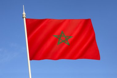 Flag of Morocco clipart