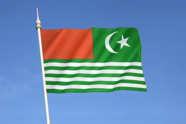Flag of Kashmir - India — Stock Photo, Image