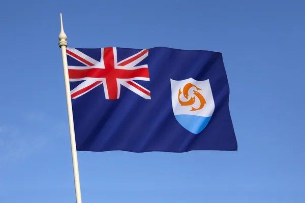 Bandeira de anguilla — Fotografia de Stock