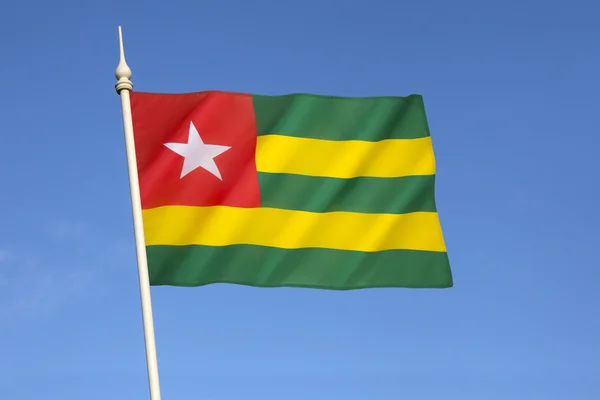 Bandeira de togo — Fotografia de Stock