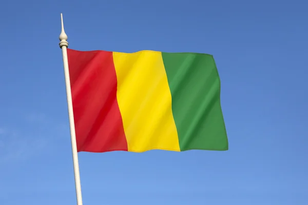 Bandera de Guinea — Foto de Stock