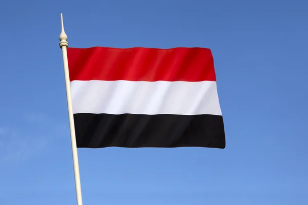Drapeau du Yémen — Photo