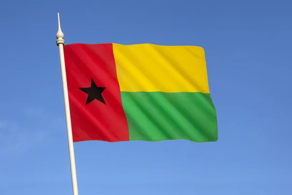 Flag of Guinea-Bissau — Stock Photo, Image