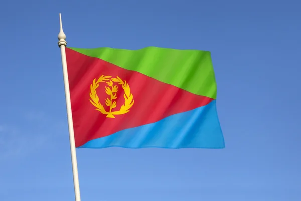 Flagge von Eritrea — Stockfoto