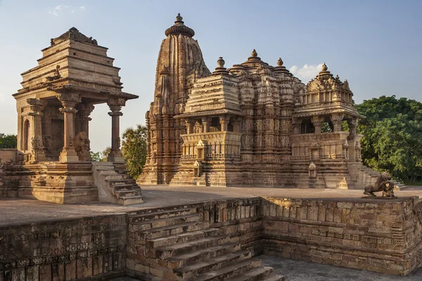 Chrámů Khajuraho - Madhya Pradesh - Indie — Stock fotografie