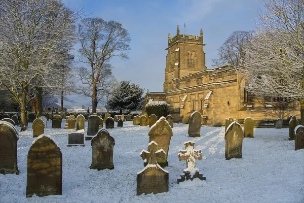 Iglesia parroquial inglesa - Yorkshire del Norte - Inglaterra —  Fotos de Stock