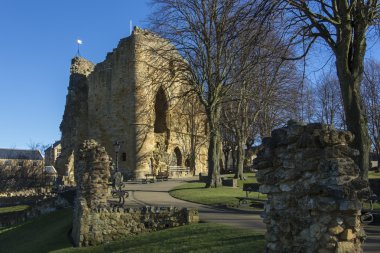 Knearsborough Kalesi - North Yorkshire - Birleşik Krallık