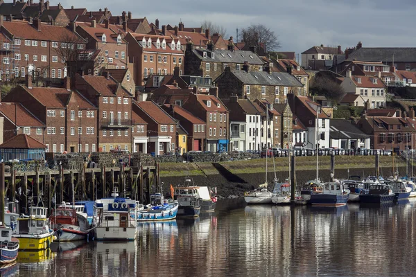 Port of Whitby - North Yorkshire - England — Stock Photo, Image