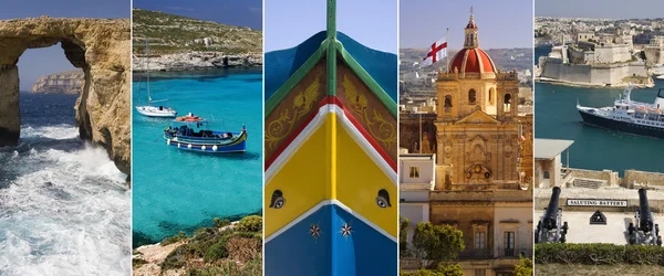 La isla de malta — Foto de Stock