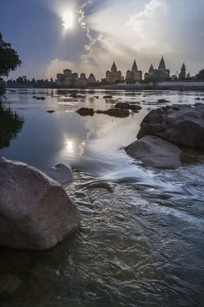 Orchha Cenotaphs - Madhya Pradesh - Indien — Stockfoto