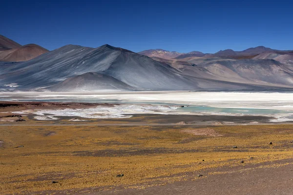 Değerler Calientes - Atacama Çölü - Şili — Stok fotoğraf