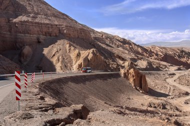 Panamerikan karayolu - Atacama Çölü - Şili
