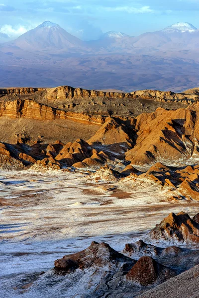 Долина Луны - Атакама Пустынь - Чили — стоковое фото