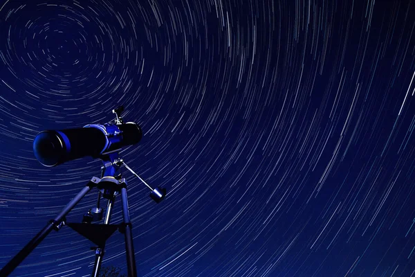 Star Trails - Astronomia — Fotografia de Stock