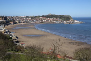 Scarborough Beach - North Yorkshire - İngiltere
