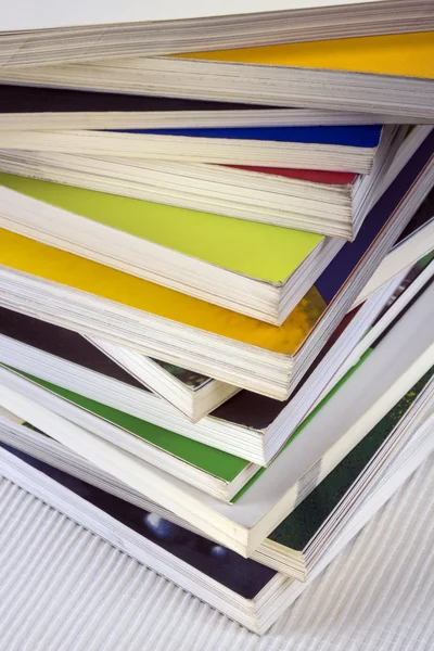 Education - Stack of well used college books — Stock Photo, Image