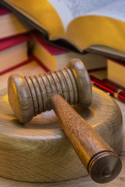 Auctioneer or Judges Gavel - Isolated — Stock Photo, Image