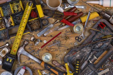 Düzensiz Workbench - eski araçlar