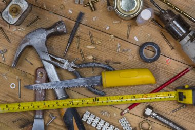 Düzensiz Workbench - eski araçlar