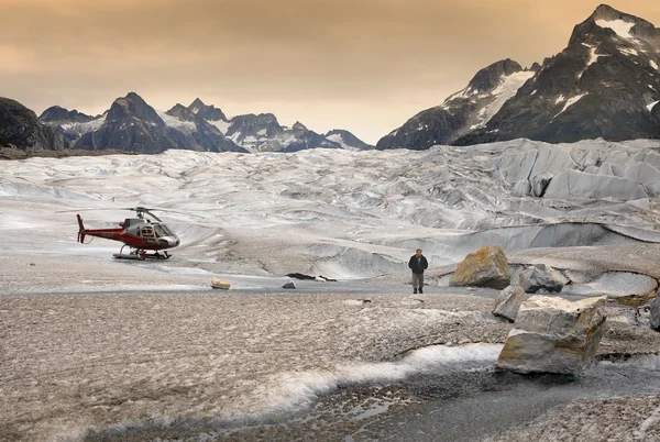 Αλάσκα Mendenhall παγετώνας - Juneau Icefields- — Φωτογραφία Αρχείου