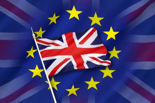 Großbritannien und die Europäische Union — Stockfoto