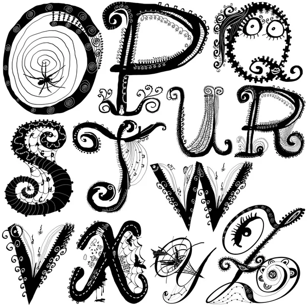 kıvırcık oynak alfabesi - O z