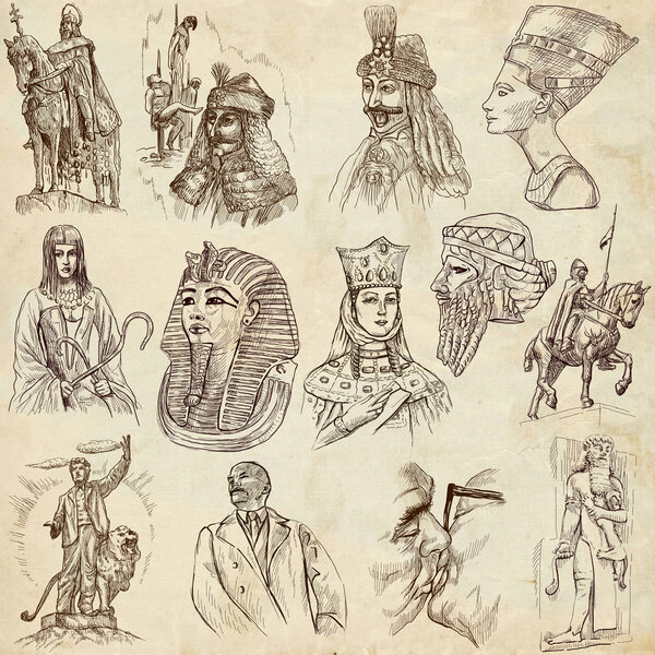 Линейки - Нарисованная вручную коллекция (в натуральную величину)
)