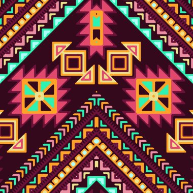 Sorunsuz elle çizilmiş chevron desen