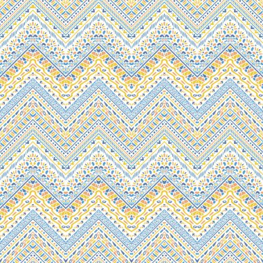 Vektör Afrika tarzı chevron desen kabile motifleri ile.