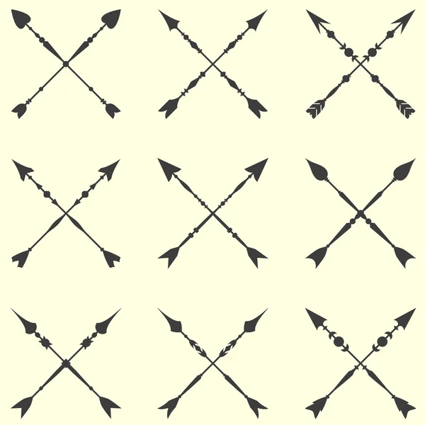 Arrow clip art set — Stock Vector