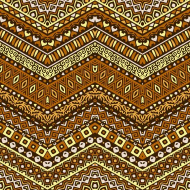 Vektör Afrika tarzı desen kabile motifleri ile.