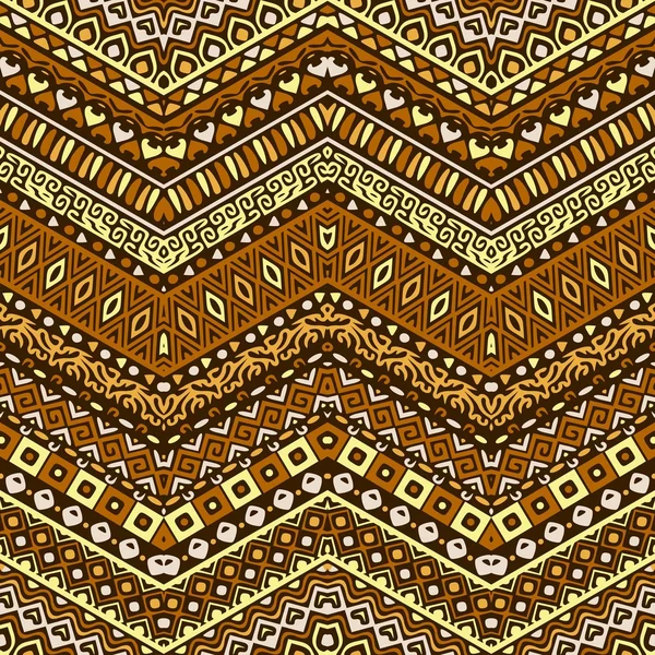 Modèle vectoriel de style africain avec des motifs tribaux . — Image vectorielle