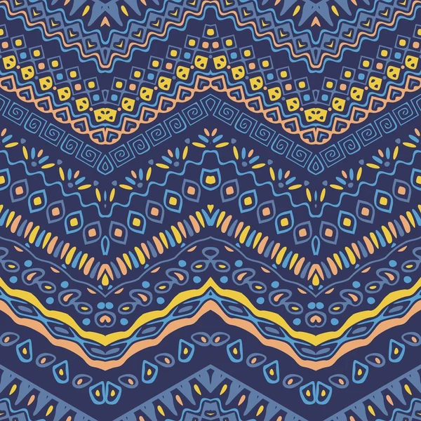 Modèle vectoriel de style africain avec des motifs tribaux . — Image vectorielle